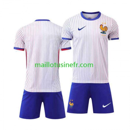 Maillot de Foot France Extérieur UEFA EURO 2024 - Enfant